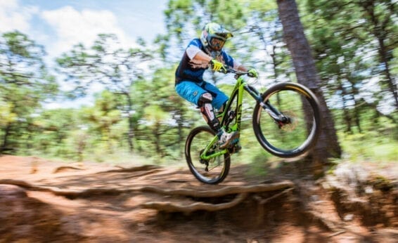 Bikepark San Lucas Amanalco El parque ecoturístico de San Lucas Amanalco, conserva 500 hectáreas de bosque. Hemos iniciado una nueva etapa en este proyecto. Queremos construir un nuevo trial para lograrlo necesitamos tu apoyo.